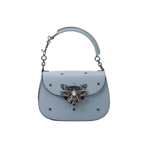 Anthracene Коровья кожа Через плечо Одно плечо Сумка Обычный Women's White Синий Черный Светло-абрикосовый