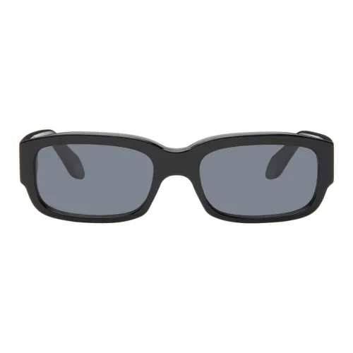 TOTEME Ацетат Нерегулярная форма Солнцезащитные очки Женские Черный