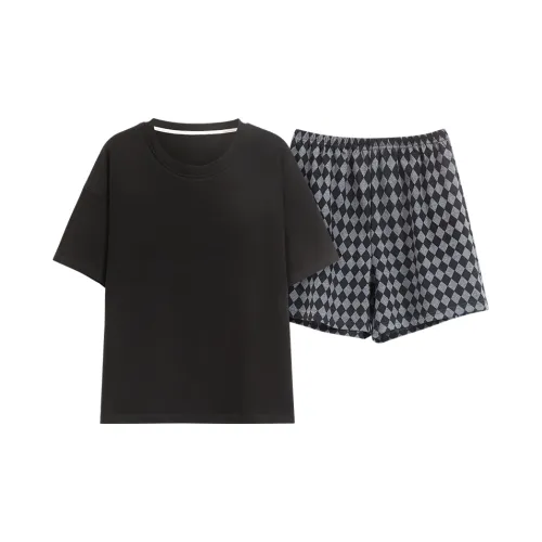 Mulong Family SS24 Пижамный комплект Женские Черный