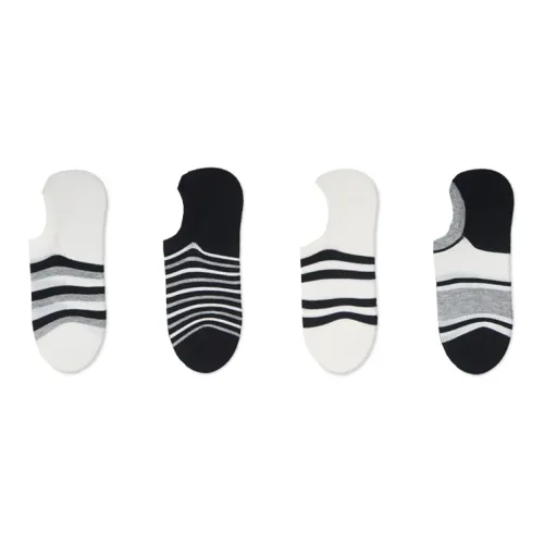 Duanmei Низкие носки для мужчин упаковка из 4 пар