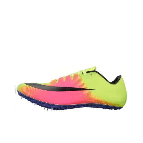 Nike Zoom JA Fly 3 SG Мягкая трава Противоскользящие Устойчивые к истиранию Футбольные бутсы Унисекс Желто-розовый