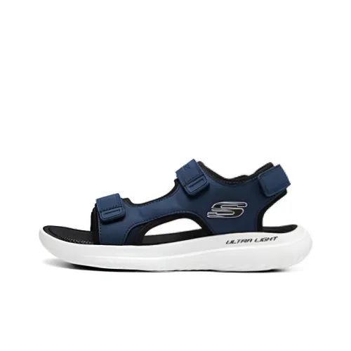Skechers Sport Пляжные сандалии Синий Черный Мужской