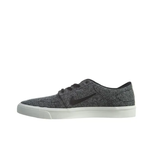 Nike SB Portmore Slip-Resistant Shock Absorbers Low Top Скейтборд Кроссовки Мужские Серый Черный