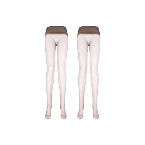 Limerence M Набор из 2 пар 1D Шоколадного цвета Женские Колготки