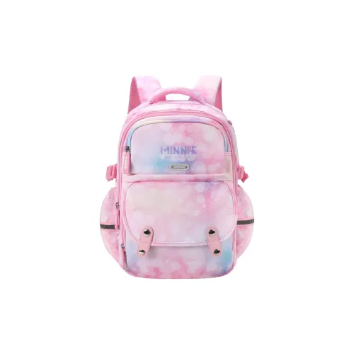 Disney Полиэстер Студенческая Сумка Стандартная Детская Фиолетовая Розовая