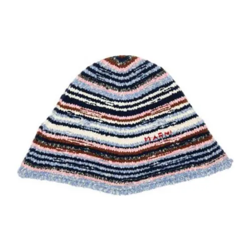 MARNI Cotton Шляпы ведра Женские Многоцветные