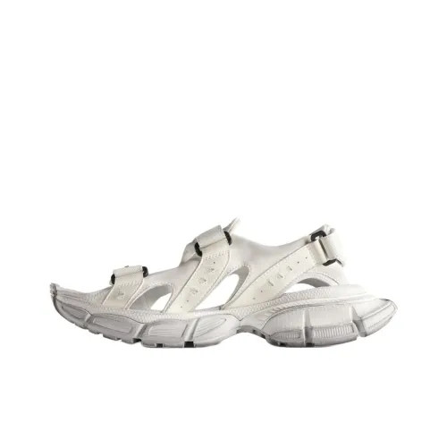BALENCIAGA 3XL Пляжные сандалии Белые Женские