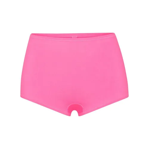 SKIMS Хлопок Джерси Мальчик Короткий Трусы Женские 1 Пачка Sugar Розовый Конфетный Розовый