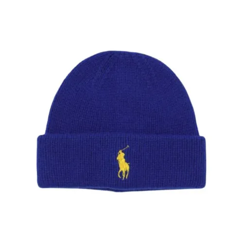 Polo Ralph Lauren Cotton Beanies Women's Blue
