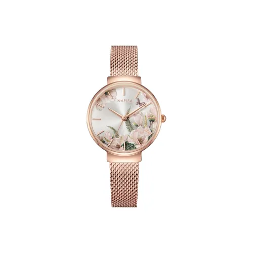 NAFISA Кварцевый Movement Женские Часы 34 мм Многоцветные