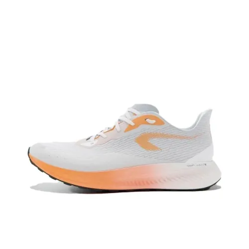 DECATHLON KD500,3 Амортизация Износостойкие Низкие Кроссовки для Бега Мужские Белые и Оранжевые