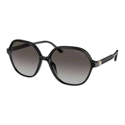 MICHAEL KORS OVAL SUNGLASSES Мужские Черные