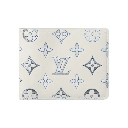 LOUIS VUITTON Multiple Кожа Кошелек Мужской Белый