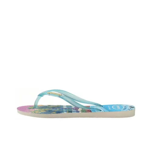 Havaianas Тонкие Paisage Стильные Сандалии Унисекс Небесно-Синий