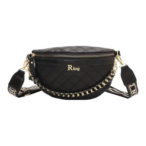 MingLu ПУ (полиуретан) Sling Сумка Стандартная Унисекс Черный Экрю