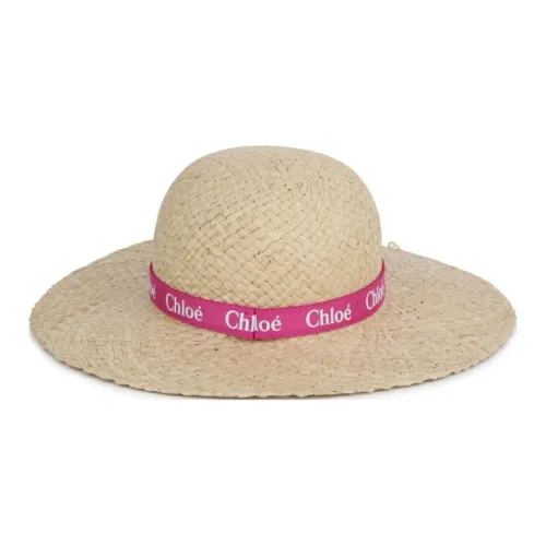 Chloe Raffia Шляпы ведра Детский Бежевый