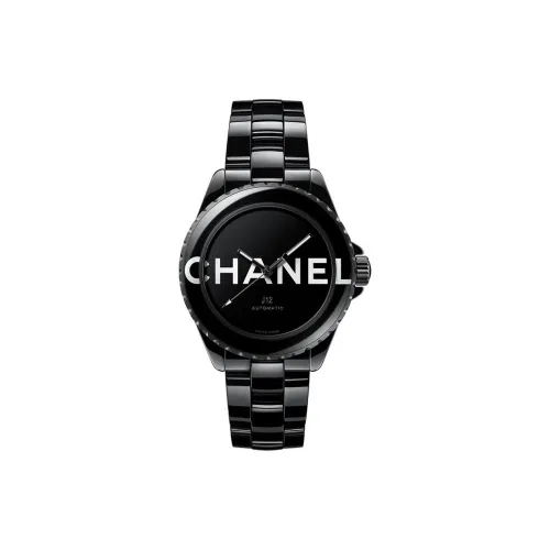 CHANEL Автоматический Механический Movement Женские J12 Часы 38 мм Черные