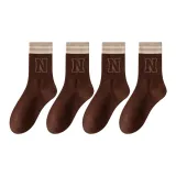 4 пачки, буква N