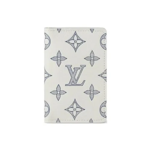 LOUIS VUITTON Кожа Кошелек Мужской Белый