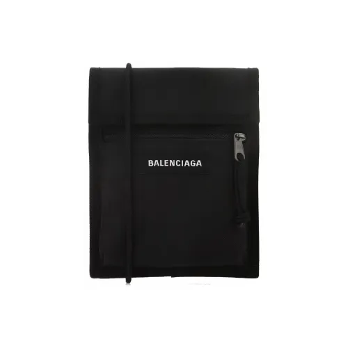 Balenciaga Нейлоновая Сумка через плечо Сумка на плечо Мужская Черная