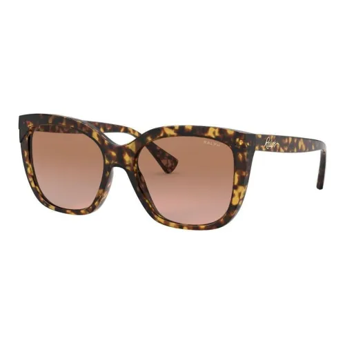 Polo Ralph Lauren Нейлон Кошачий глаз Солнцезащитные очки Женские Коричневый