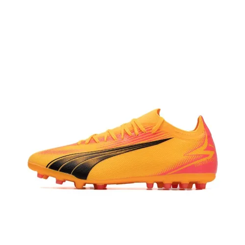 PUMA Ultra Match MG MULTI Ground Амортизация Футбольные бутсы Мужские Желто-красные