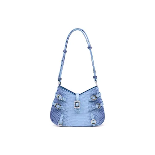 Pre spel Коровья кожа Сумка через плечо Маленькая женская сумка с текстурой ящерицы