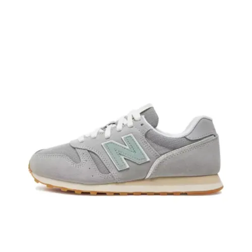 New Balance NB 373 Амортизация Износостойкий Низкий Топ Повседневная Беговая Обувь Женская Серый Зеленый