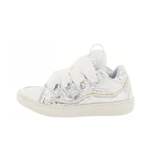 Lanvin Низкие кроссовки для скейтбординга Женские Белые