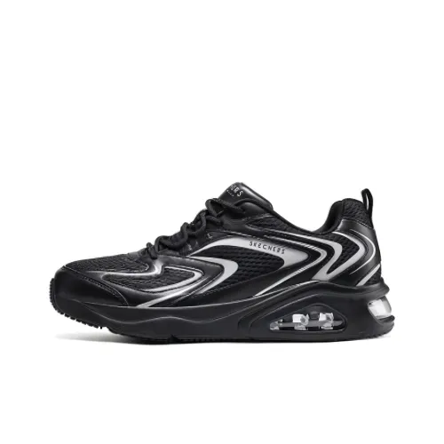 Skechers Uno Low Топ Кэжуал Мужской Черный