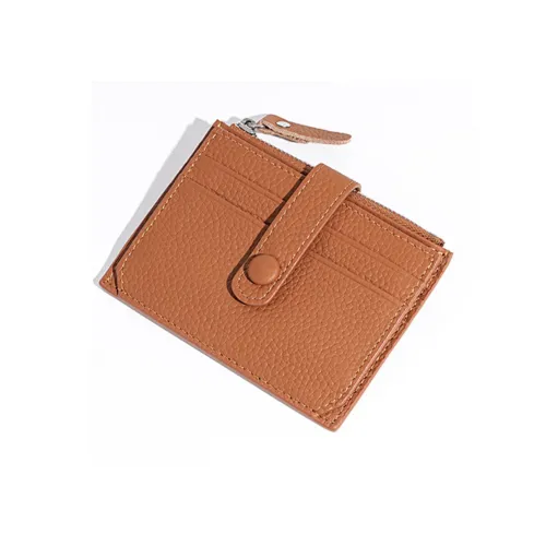 HAWA Коровья кожа Мелочь Кошелек Картхолдер Обычный Унисекс Golden Коричневый Слон GREY Черный