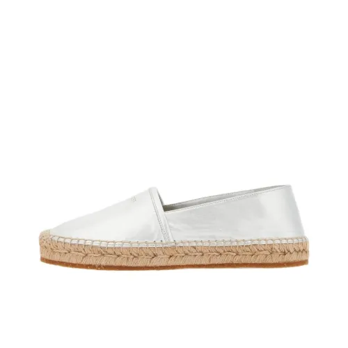 FERRAGAMO Эспадрильи Женские Серебряные