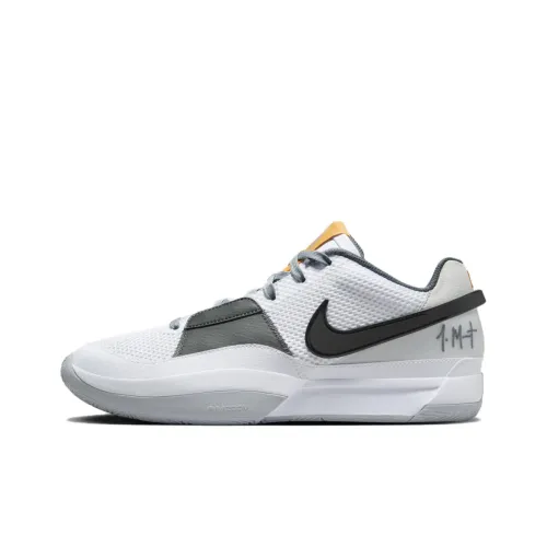 Nike Ja 1 Ja Morant 1 Low Топ Баскетбольные кроссовки Унисекс Белый