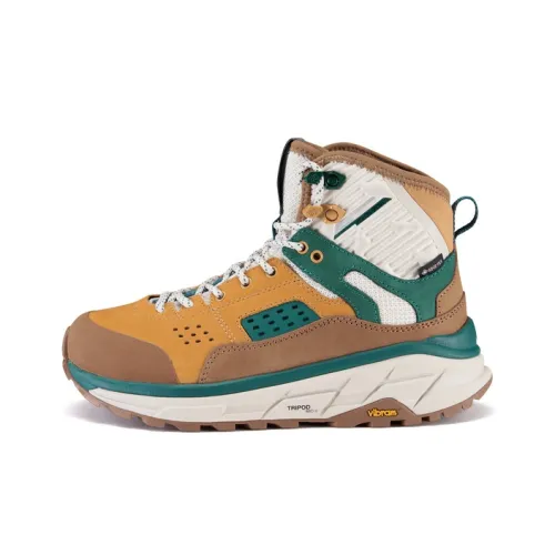 KOLON SPORT Street Обувь Высокий Топ Янтарно-Желтый AM Унисекс