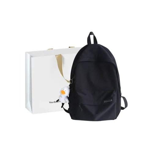 Aini Rabbit Нейлон Рюкзак Стандартный Унисекс Белый Черный