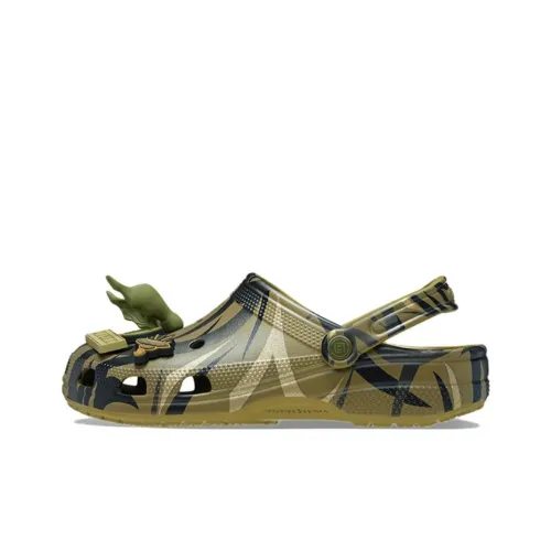CLOT x Crocs Sabo Унисекс Армейский зеленый