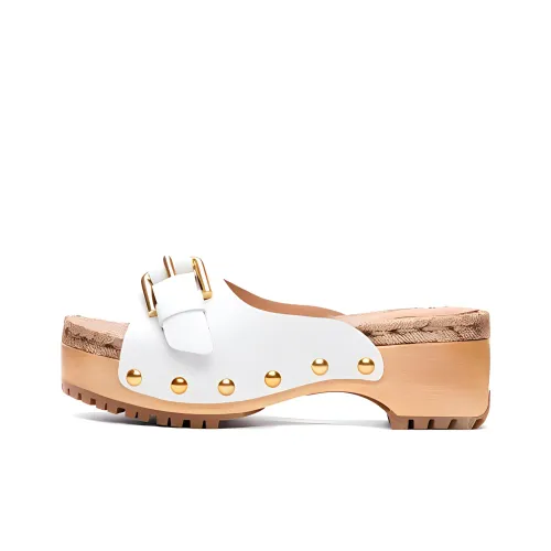 See By Chloe Слипоны Женские Белые Умбра