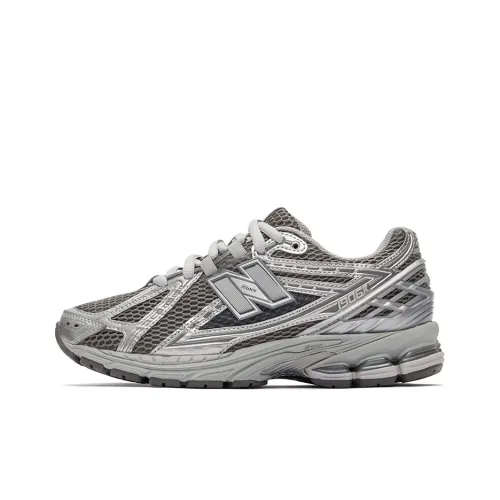 New Balance NB 1906R Амортизация Дышащий Поддерживающий Низкий Топ Беговые кроссовки Унисекс Серебристо-серый