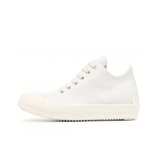 Rick Owens DRKSHDW Низкий Топ Стильный Скейтбординг Женские Белые