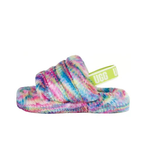 UGG FLUFF YEAH Стильные Сандалии Женские Многоцветные