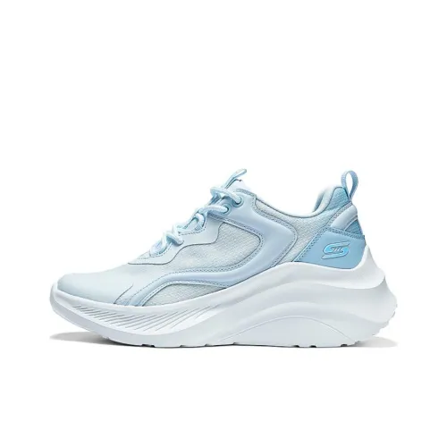 Skechers Casual Низкий Топ Светло-Синий Женский