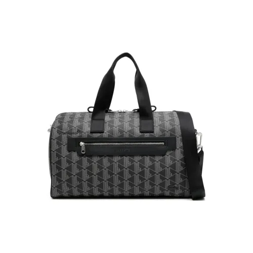 LACOSTE Полиэстер Сумка через плечо Сумка Унисекс Черный Светло-серый