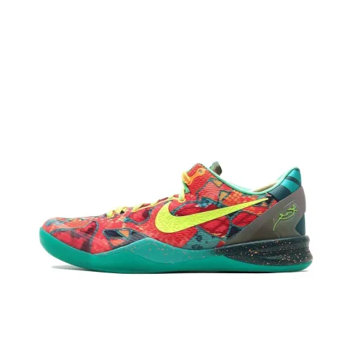 Nike Kobe 8 What The Коби WTK Kobe 8 Low Топ Баскетбольные кроссовки для игры Мужской Оранжевый синий