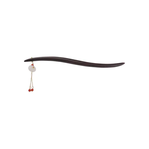 Kelanxi Wood Шпильки для волос Женские Черный