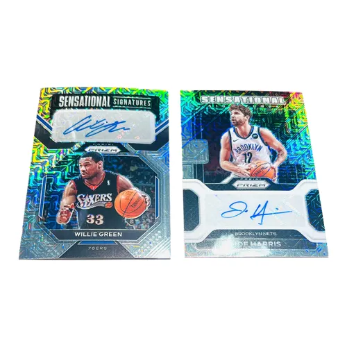 PANINI Willie Greene JOE Harris Игрок Карточка Спортивные карты 2 шт