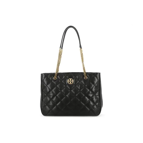 TORY BURCH Кожа Тоут Сумка Сумка для покупок Сумка Сумка через плечо Женская Черная