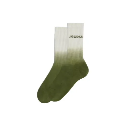 Jacquemus Зеленые Унисекс MID Носки до икры