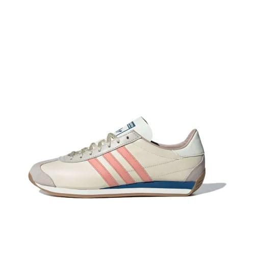 Adidas Originals COUNTRY OG Slip Resistant Low Top Casual Unisex Beige Pink Blue