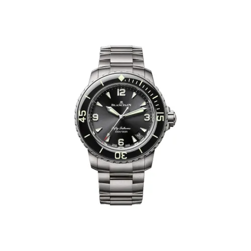 BLANCPAIN Автоматический Механический Часы Мужские FIFTY FATHOMS 42,3 мм Черные