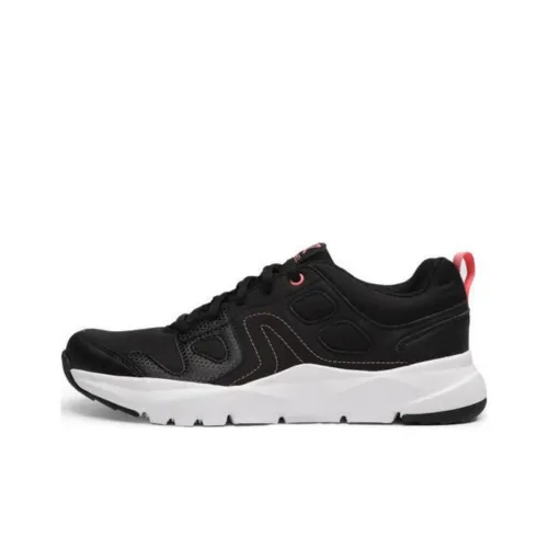 DECATHLON Беговые кроссовки Low Top Черный Розовый Женские